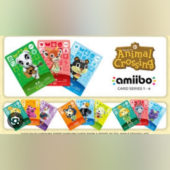 Amiibo Card Nintendo Animal Crossing Nibbles Trading Collectibles - Picture 4 of 8